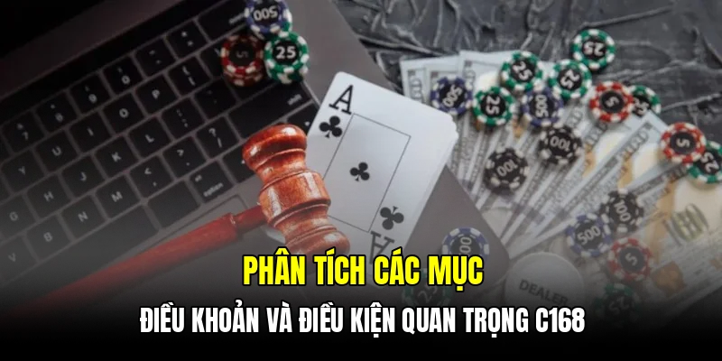 Phân tích các mục điều khoản và điều kiện quan trọng C168